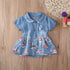 Floral Denimum Dress